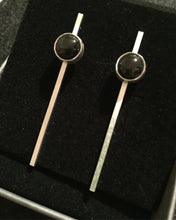 Load image into Gallery viewer, Secant Black Star of India Drop Studs