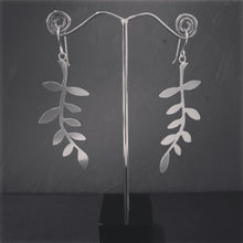 Load image into Gallery viewer, Cascading Leaf Earrings