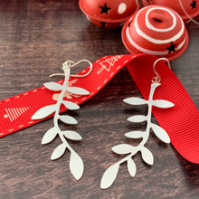 Load image into Gallery viewer, Cascading Leaf Earrings