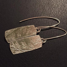 Load image into Gallery viewer, Branches Long Drop Earrings