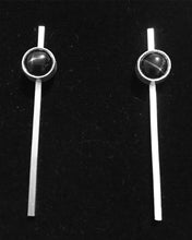 Load image into Gallery viewer, Secant Black Star of India Drop Studs