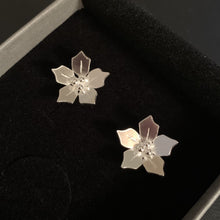 Load image into Gallery viewer, Poinsettia Studs