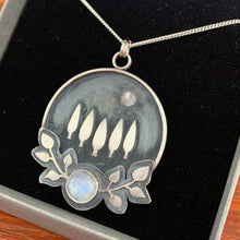 Load image into Gallery viewer, In the Glimpse of the Moonlight Pendant displayed in branded box
