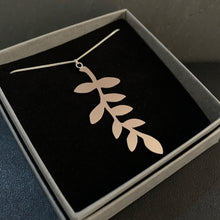 Load image into Gallery viewer, Cascading Leaf Pendant