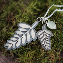 Load image into Gallery viewer, Fern Folklore Prehnite Pendant