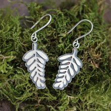Load image into Gallery viewer, Forest Fern Drop Earrings 2