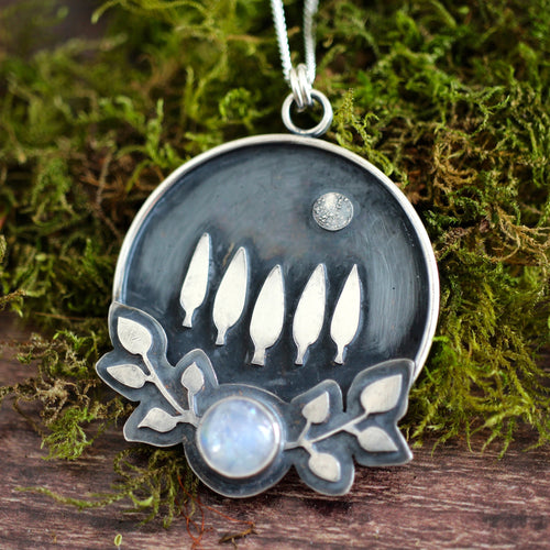 In the Glimpse of the Moonlight Pendant